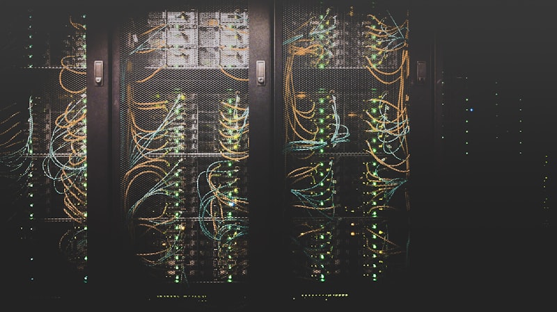 Sala de servidores del datacenter en Madrid - Hosting VisualTec